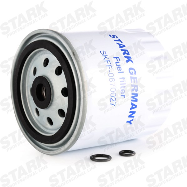 STARK SKFF-0870027 Fuel filter Spin-on Filter, with water separator, Diesel, with gaskets/seals