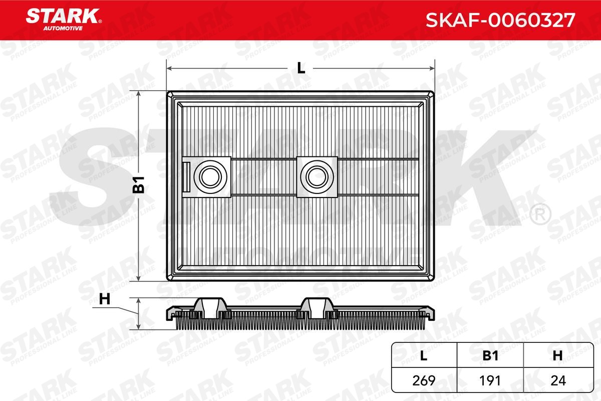 OEM-quality STARK SKAF-0060327 Engine filter