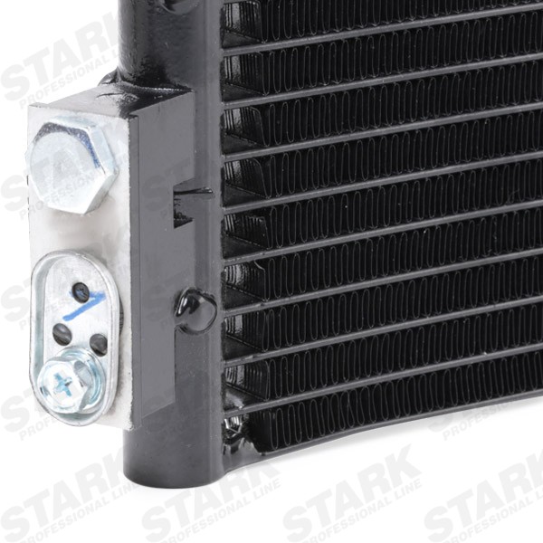 STARK SKCD-0110338 Air condenser with dryer, 685 x 347 x 16 mm, Aluminium, R 134a