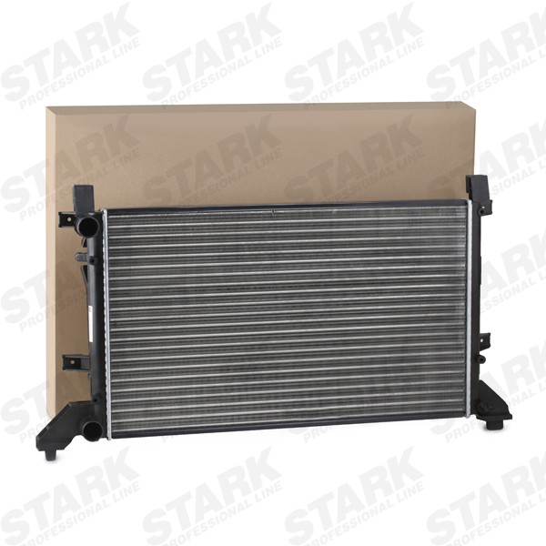 STARK SKRD-0120156 Engine radiator Aluminium, Plastic, for vehicles without air conditioning, for vehicles with/without air conditioning, Manual Transmission