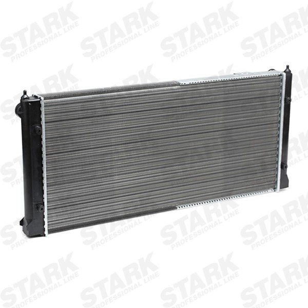 STARK SKRD-0120177 Engine radiator 675 x 320 x 34 mm, Manual-/optional automatic transmission, Mechanically jointed cooling fins