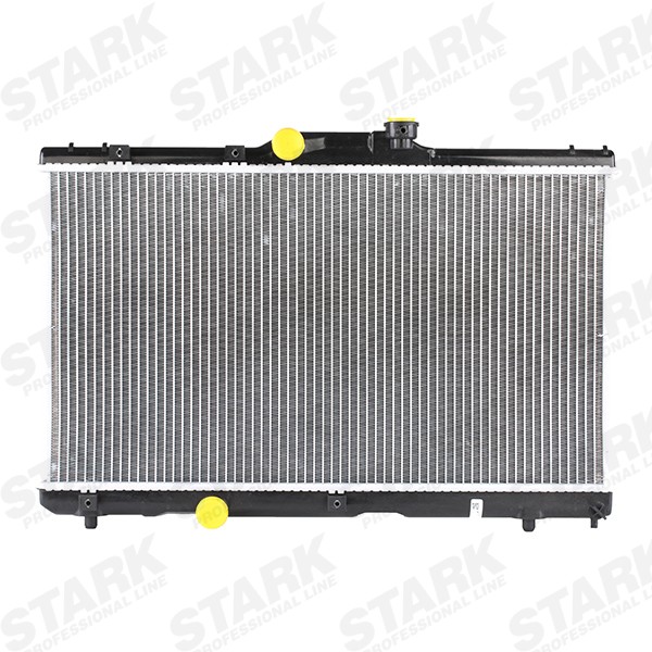 STARK SKRD-0120181 Engine radiator Aluminium, Plastic, for vehicles with/without air conditioning, Manual Transmission