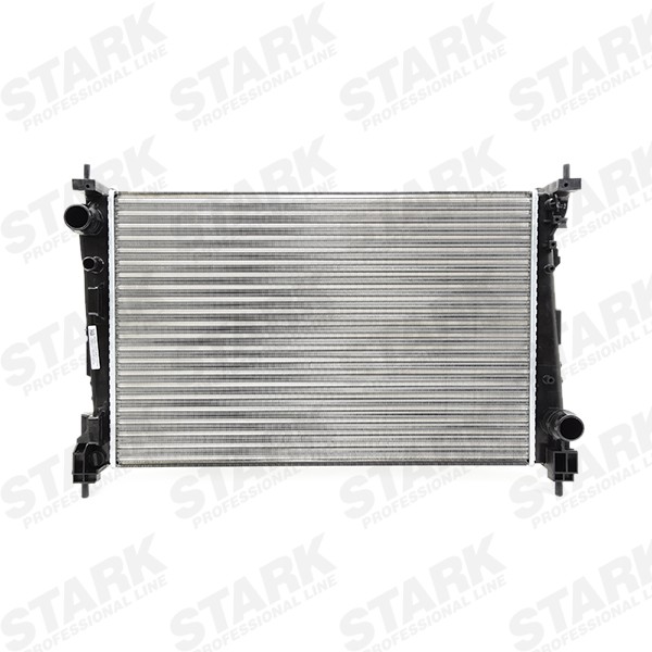 STARK SKRD-0120183 Engine radiator Aluminium, Plastic, for vehicles with/without air conditioning, Manual Transmission