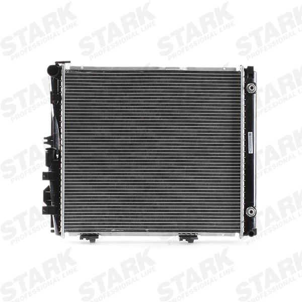 STARK SKRD-0120205 Engine radiator for vehicles with air conditioning, for vehicles with automatic climate control, 488 x 532 x 32 mm, Manual Transmission, Automatic Transmission