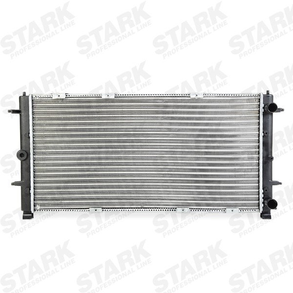 STARK SKRD-0120219 Engine radiator Aluminium, Plastic, for vehicles with/without air conditioning, Manual Transmission