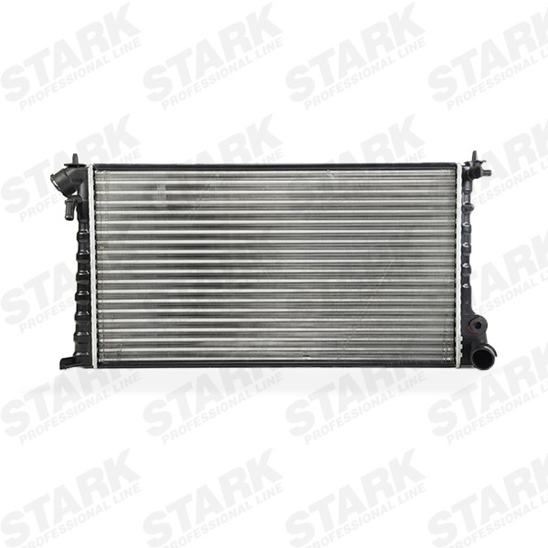 STARK SKRD-0120223 Engine radiator Aluminium, Plastic, for vehicles without air conditioning, for vehicles with/without air conditioning, Manual Transmission