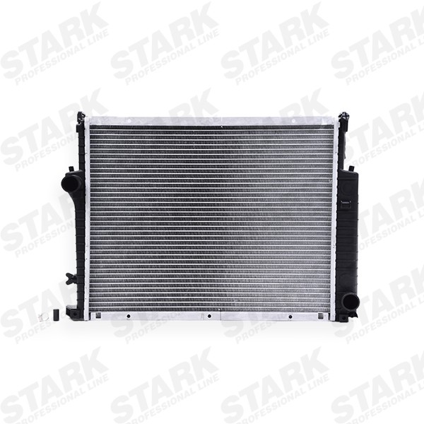 STARK SKRD-0120234 Engine radiator Aluminium, Plastic, for vehicles with/without air conditioning, for vehicles without air conditioning, Manual Transmission