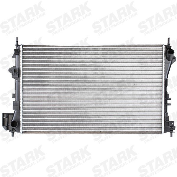 STARK SKRD-0120240 Engine radiator Aluminium, 650 x 415 x 23 mm, without frame, Mechanically jointed cooling fins