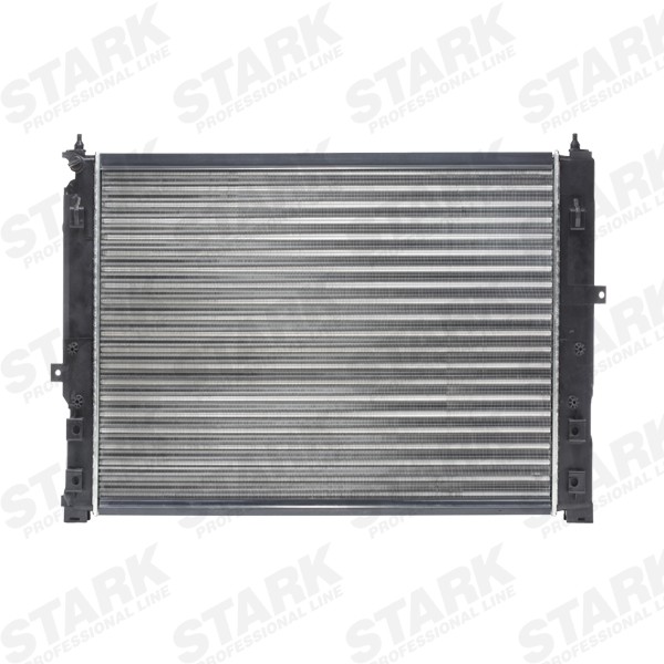 STARK SKRD-0120242 Engine radiator Aluminium, 415 x 632 x 34 mm, without sensor, Mechanically jointed cooling fins