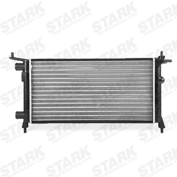 Radiator, engine cooling STARK Aluminium, 530 x 285 x 23 mm, Manual Transmission - SKRD-0120274