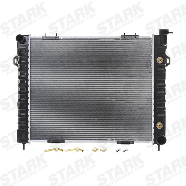 STARK SKRD-0120278 Engine radiator Aluminium, Plastic, Automatic Transmission