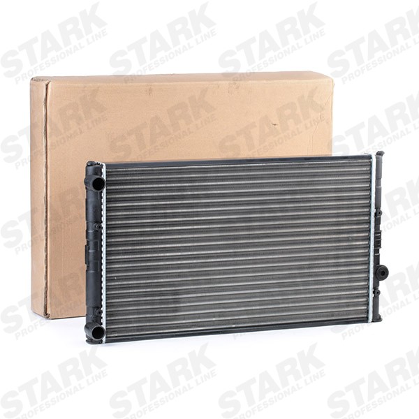 STARK SKRD-0120285 Engine radiator for vehicles with air conditioning, 628 x 378 x 32 mm, Automatic Transmission, Manual Transmission, Mechanically jointed cooling fins