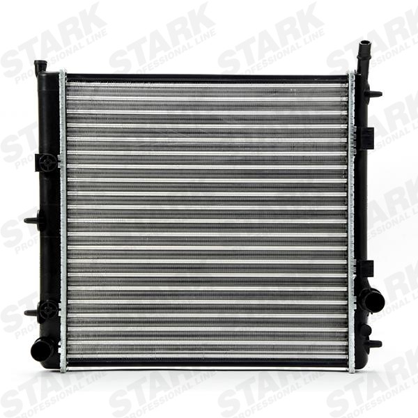 STARK SKRD-0120310 Engine radiator Aluminium, Plastic, for vehicles with/without air conditioning, Manual Transmission
