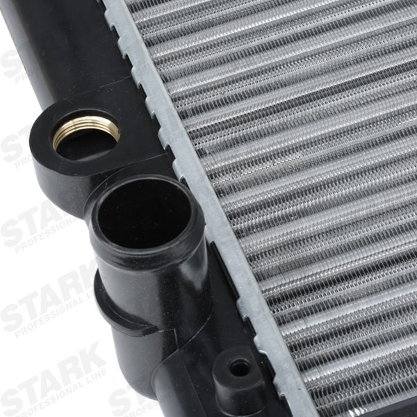 SKRD-0120325 Radiator SKRD-0120325 STARK Aluminium, Plastic, for vehicles with/without air conditioning, without frame, Manual Transmission
