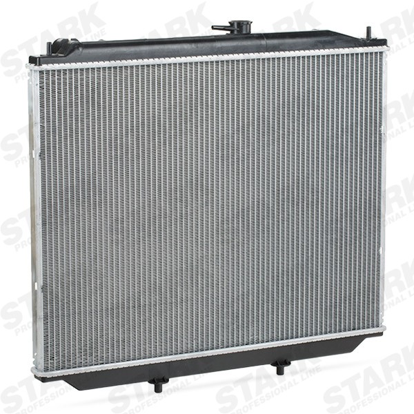 STARK SKRD-0120331 Engine radiator Plastic, Aluminium, for vehicles with/without air conditioning, for manual transmission