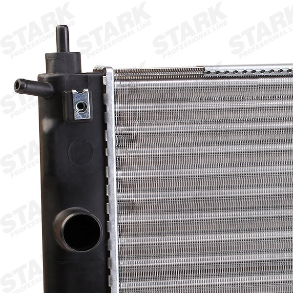 SKRD-0120339 Radiator SKRD-0120339 STARK Aluminium, for vehicles with air conditioning, 590 x 378 x 34 mm, Manual Transmission