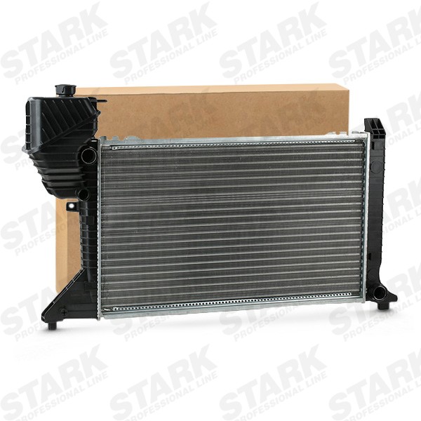 STARK SKRD-0120343 Engine radiator Aluminium, Plastic, for vehicles with air conditioning, for vehicles with/without air conditioning, Manual Transmission