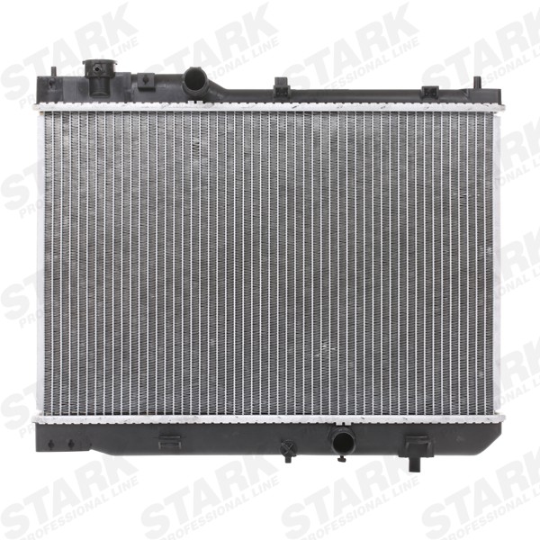 STARK SKRD-0120373 Engine radiator for vehicles with/without air conditioning, for manual transmission, Mechanically jointed cooling fins