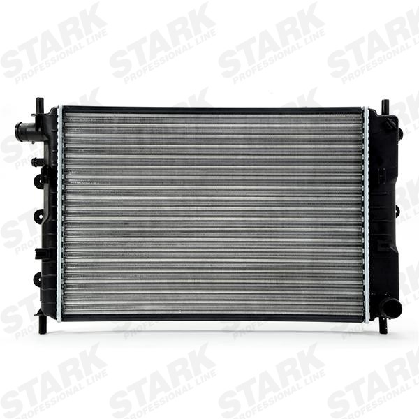 STARK SKRD-0120385 Engine radiator Aluminium, Plastic, for vehicles with/without air conditioning x 32 mm, Manual Transmission