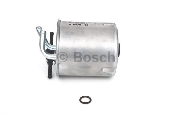 F026402849 Fuel filter N 2849 BOSCH Spin-on Filter, In-Line Filter, 10mm, 10mm