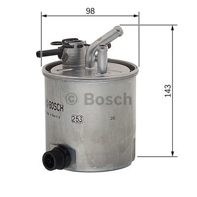 OEM-quality BOSCH F 026 402 849 Fuel filters