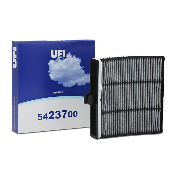 UFI 54.237.00 Pollen filter Activated Carbon Filter, 217 mm x 237 mm x 47 mm