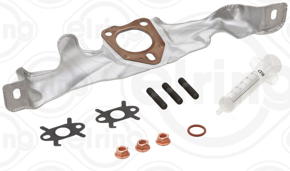 ELRING 382.490 Mounting kit, exhaust system NISSAN NV200 2010 in original quality