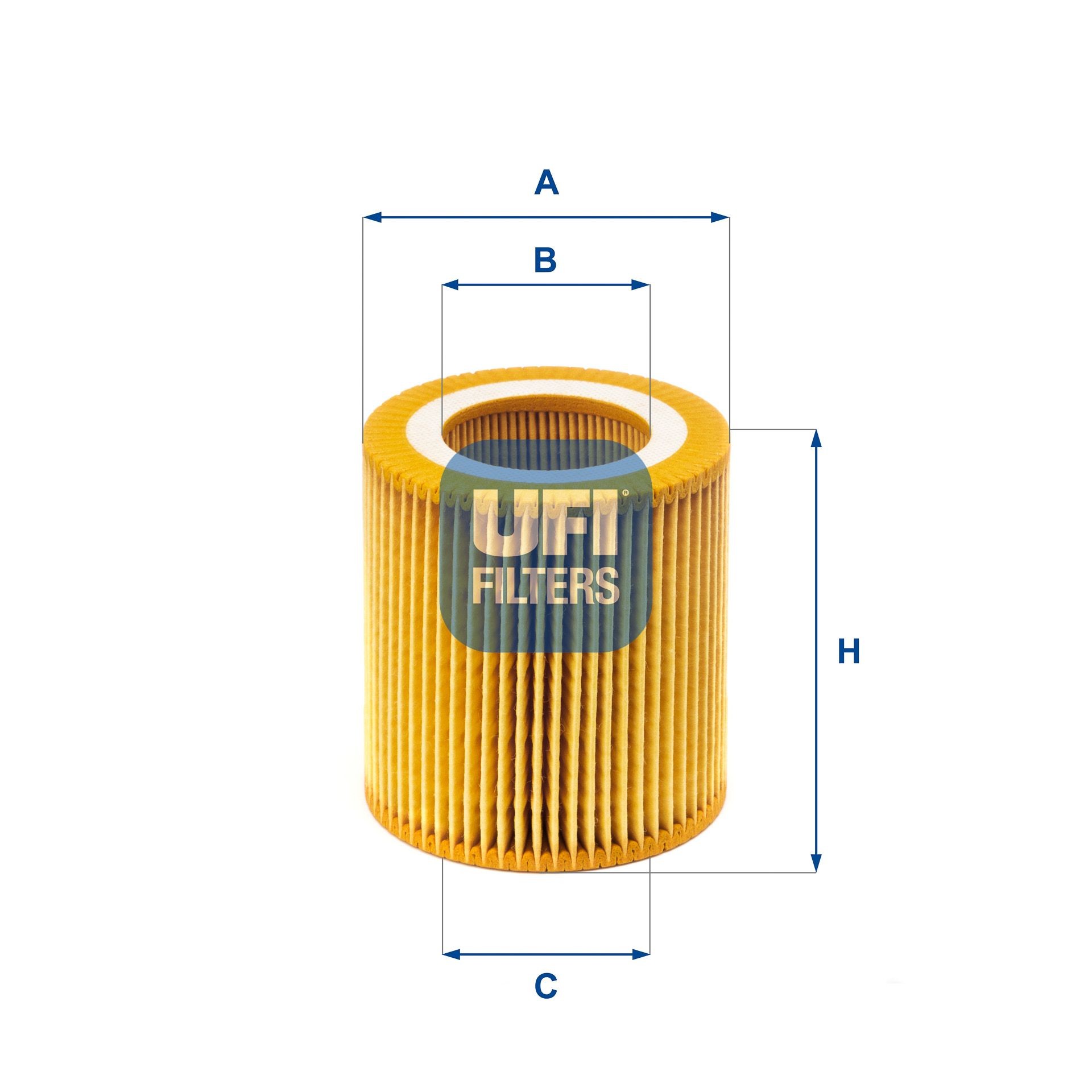 Great value for money - UFI Oil filter 25.171.00