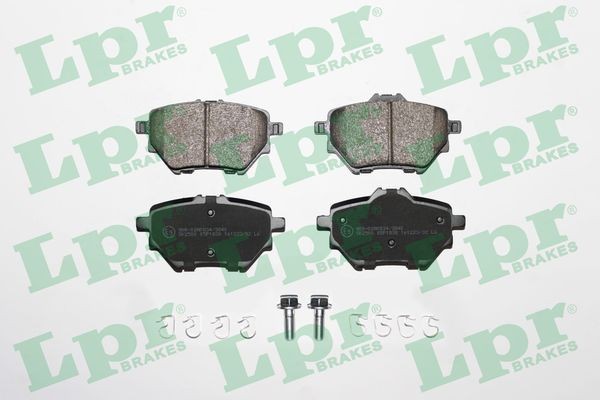 LPR 05P1838 Brake pad set with bolts/screws