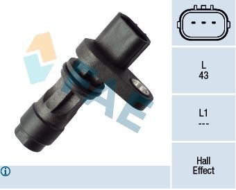 Great value for money - FAE Crankshaft sensor 79390