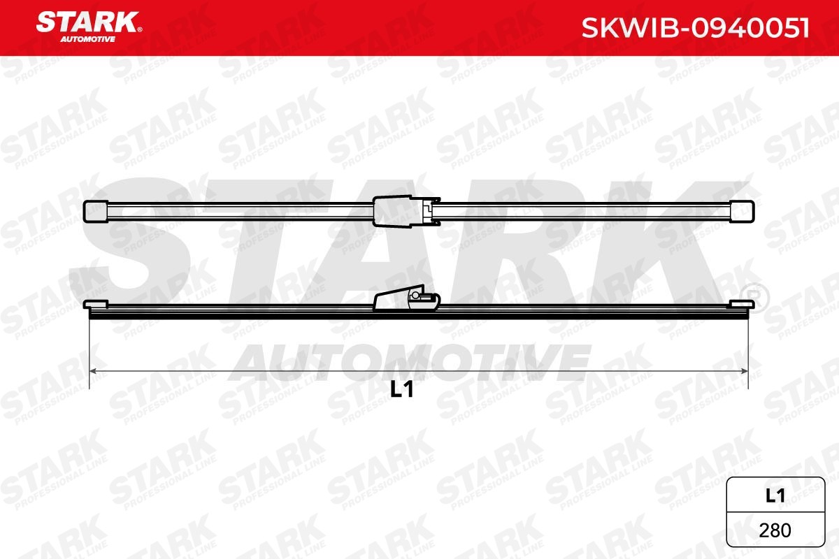 OEM-quality STARK SKWIB-0940051 Windscreen wiper