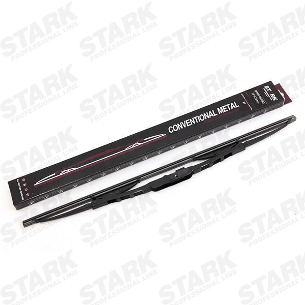 STARK SKWIB-0940063 Wiper blade 475 mm Front, Bracket wiper blade, Standard, for left-hand drive vehicles, 19 Inch