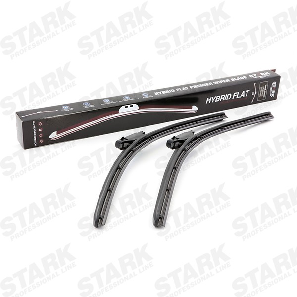 STARK SKWIB-0940083 Wiper blade 550/ 550 mm, Beam, with spoiler, Flat, 22/ 22 Inch