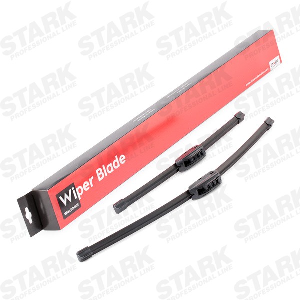SKWIB-0940087 STARK Windscreen wipers SUZUKI 550, 400 mm Front, Flat wiper blade, Beam