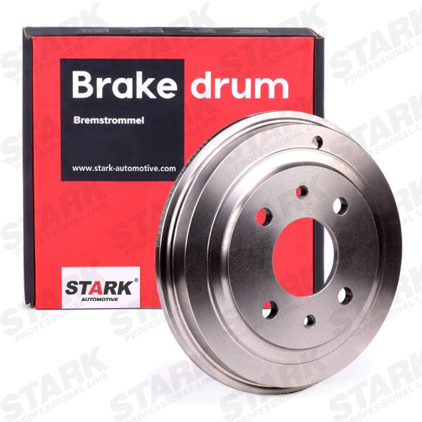 STARK SKBDM-0800042 Brake Drum without ABS sensor ring, without wheel bearing, 219mm, Rear Axle