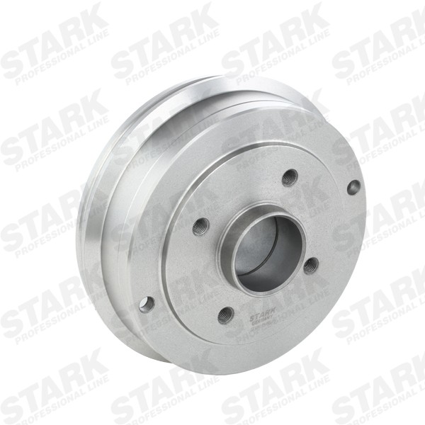 STARK SKBDM-0800043 Brake Drum without ABS sensor ring, without integrated wheel bearing, 208mm, Rear Axle, Ø: 180,2mm