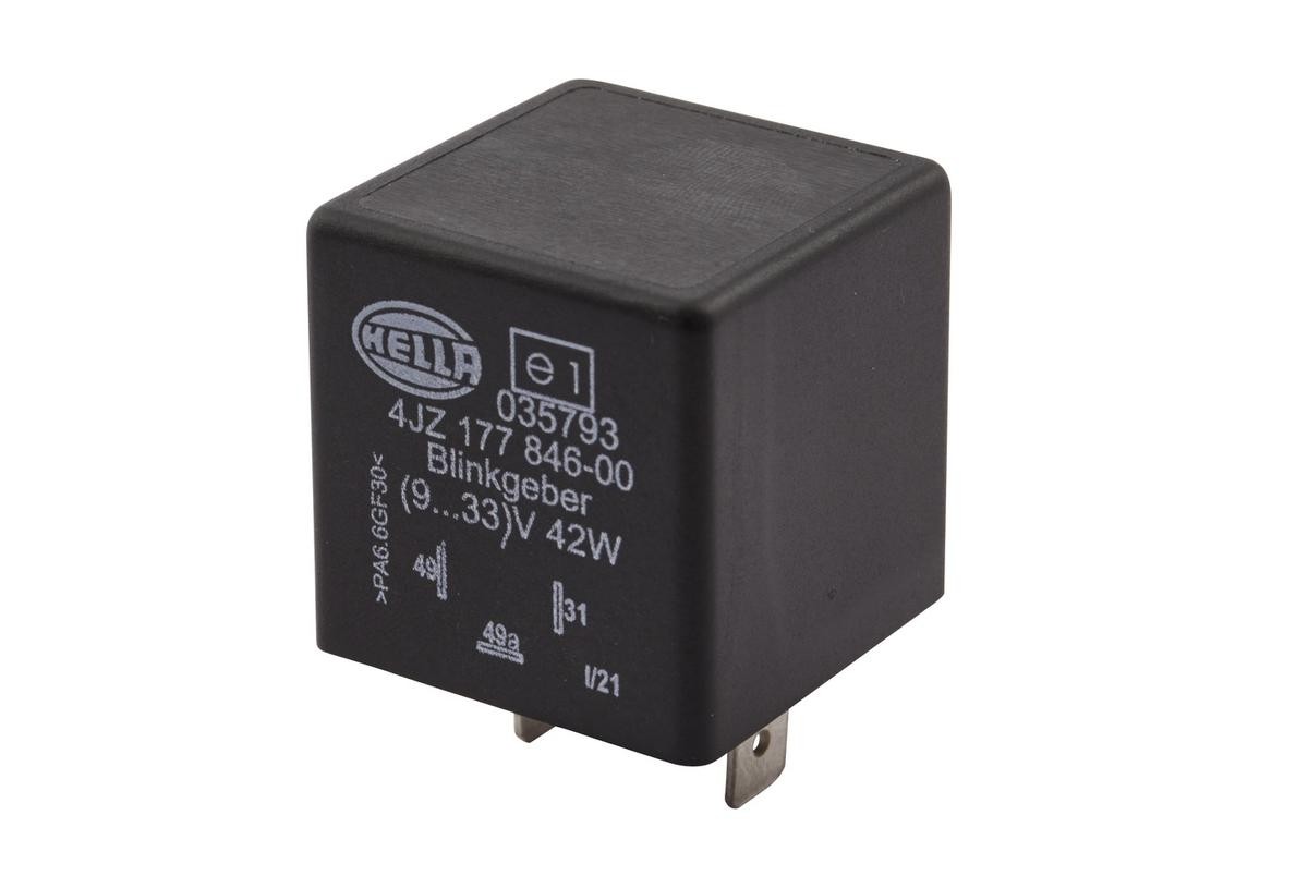 Great value for money - HELLA Indicator relay 4JZ 177 846-001