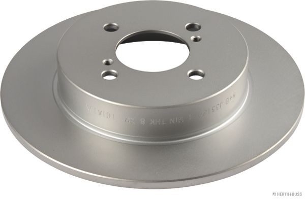 HERTH+BUSS JAKOPARTS 259x9mm, 4x100, solid Ø: 259mm, Num. of holes: 4, Brake Disc Thickness: 9mm Brake rotor J3318011 buy
