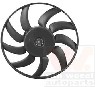 VAN WEZEL 0327746 Fan, radiator Ø: 385 mm, with electric motor