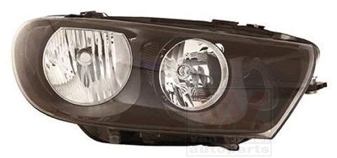 VAN WEZEL 5849962 Headlight Right, H7/H7, for right-hand traffic, with motor for headlamp levelling, PX26d
