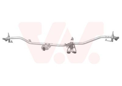 VAN WEZEL 3781230 Wiper Linkage for left-hand drive vehicles, Front, without electric motor