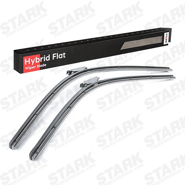 STARK SKWIB-0940110 Wiper blade 750, 650 mm Front, Flat wiper blade, Beam, for left-hand drive vehicles