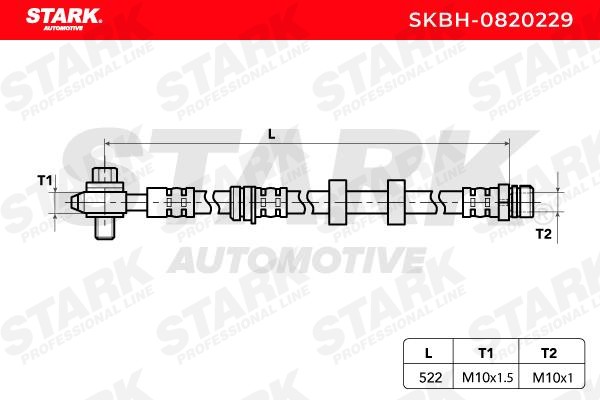 STARK Brake pipe SKBH-0820229 buy online