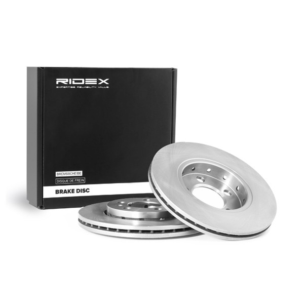 RIDEX 82B0004 Brake discs VW Polo Mk4