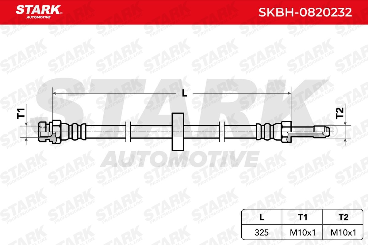 OEM-quality STARK SKBH-0820232 Flexible brake hose