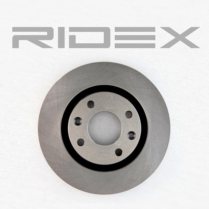 RIDEX 82B0015 Dischi dei freni 266x22mm, 4/6, ventilazione interna, Non rivestito, senza viti/bulloni