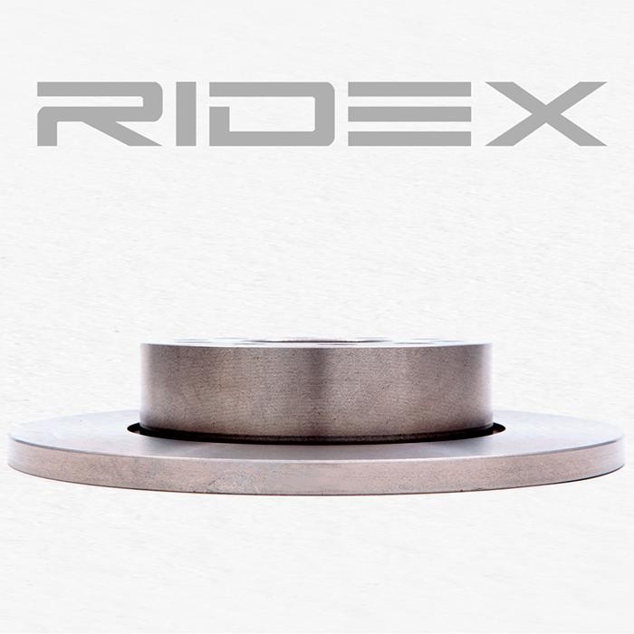 82B0037 RIDEX Bremsscheibe 256x12,0mm, 5/10, voll, ohne Schrauben