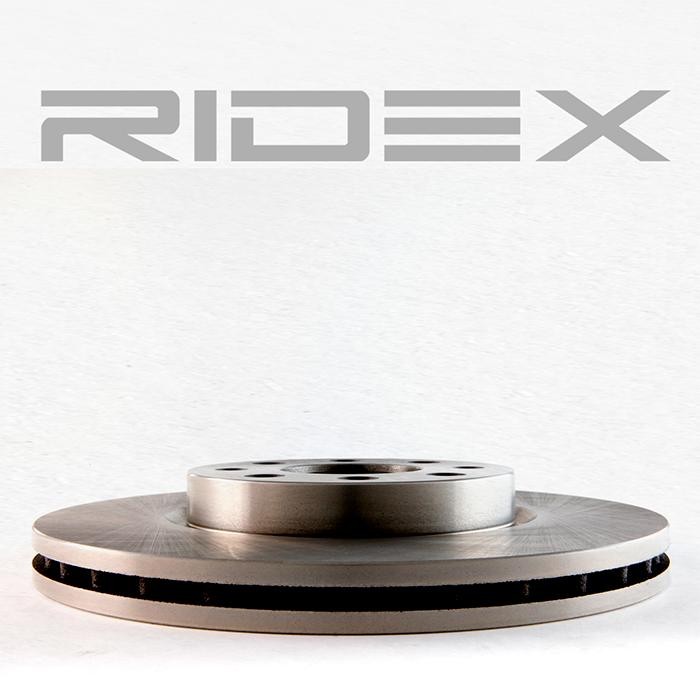 82B0017 Brake discs 82B0017 RIDEX Front Axle, 257x22mm, 4/8x100, internally vented