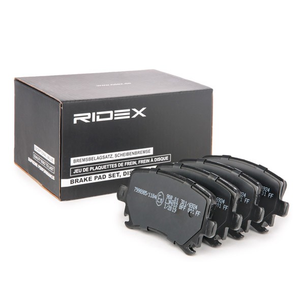 RIDEX | Bremsklötze 402B0010