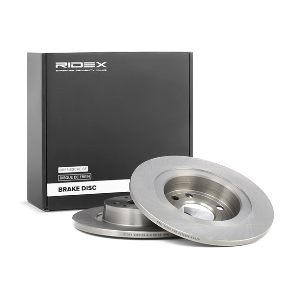 RIDEX 82B0106 Brake rotor Rear Axle, 278x12mm, 05/08x110, solid